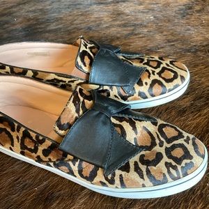 Kate Spade Leopard Slip On Shoes